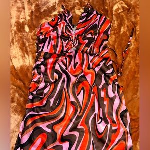 pretty little thing halter dress